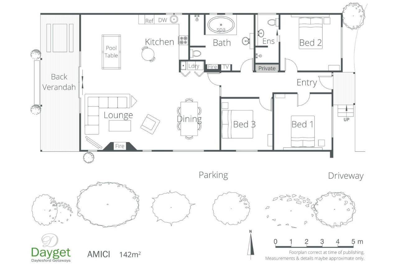 Amici Villa Daylesford Luaran gambar